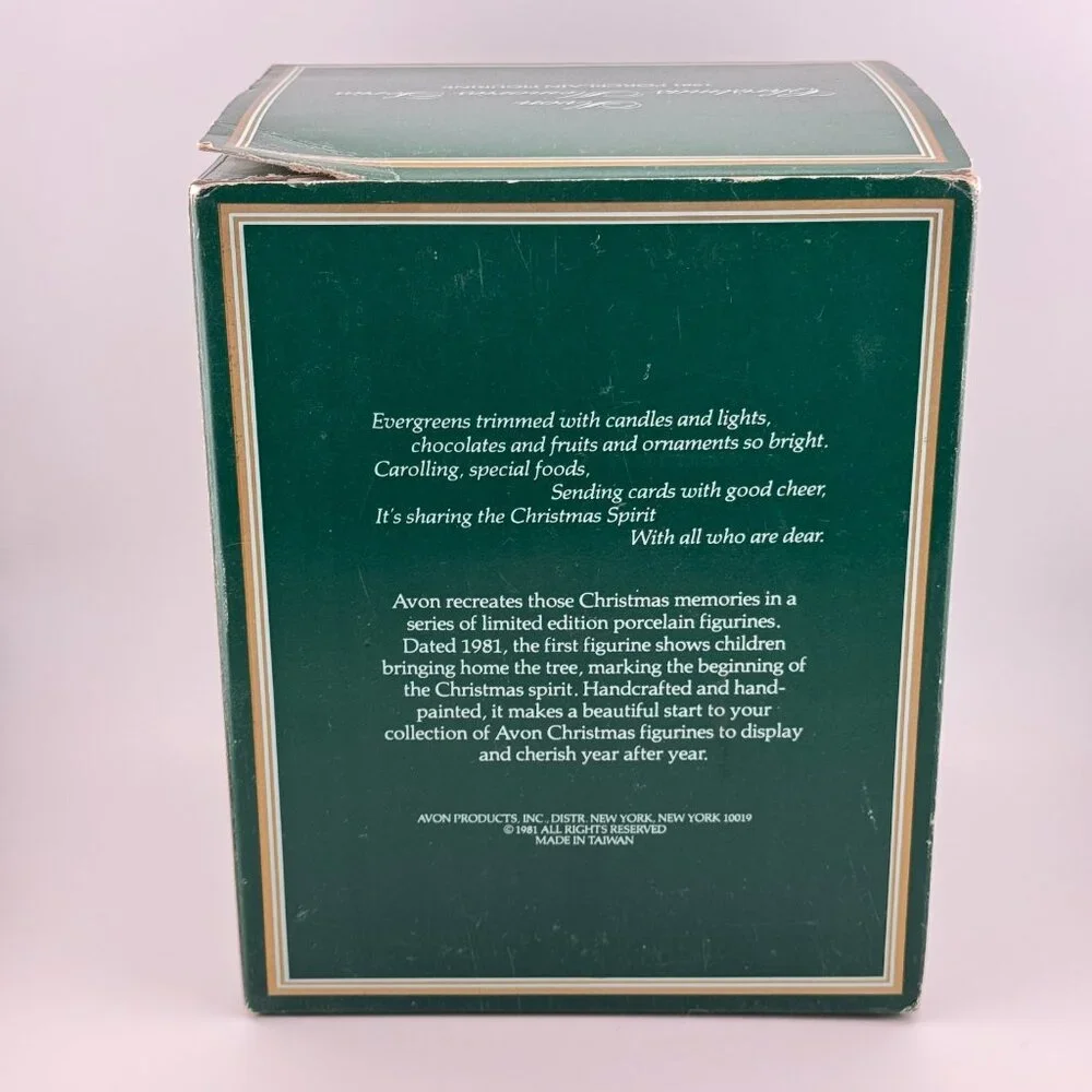 VTG 1981 Avon 1st Edition ”Sharing the Christmas Spirit” 6